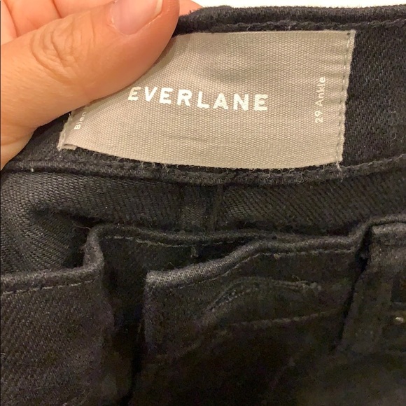 NWOT Everlane black ankle jeans - Picture 3 of 4